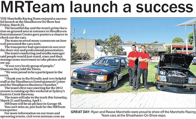 MRTeam launch a success