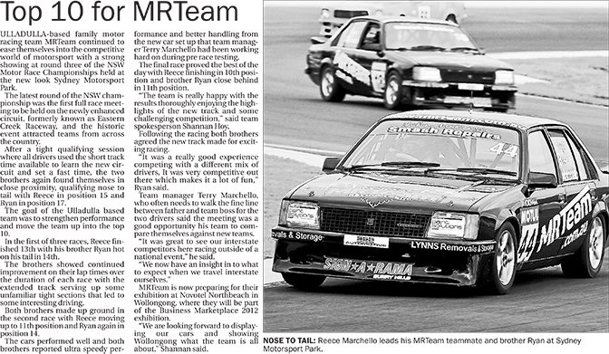 Top 10 for MRTeam