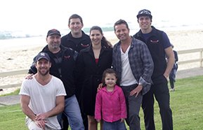 TODAY films weather segment on Mollymook Beach